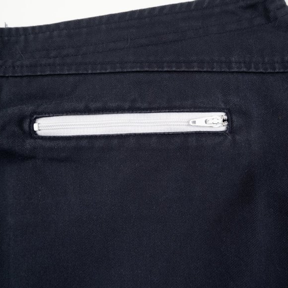 GAP Factory Store navy blue cotton skort skirt size 10 - Picture 7 of 8